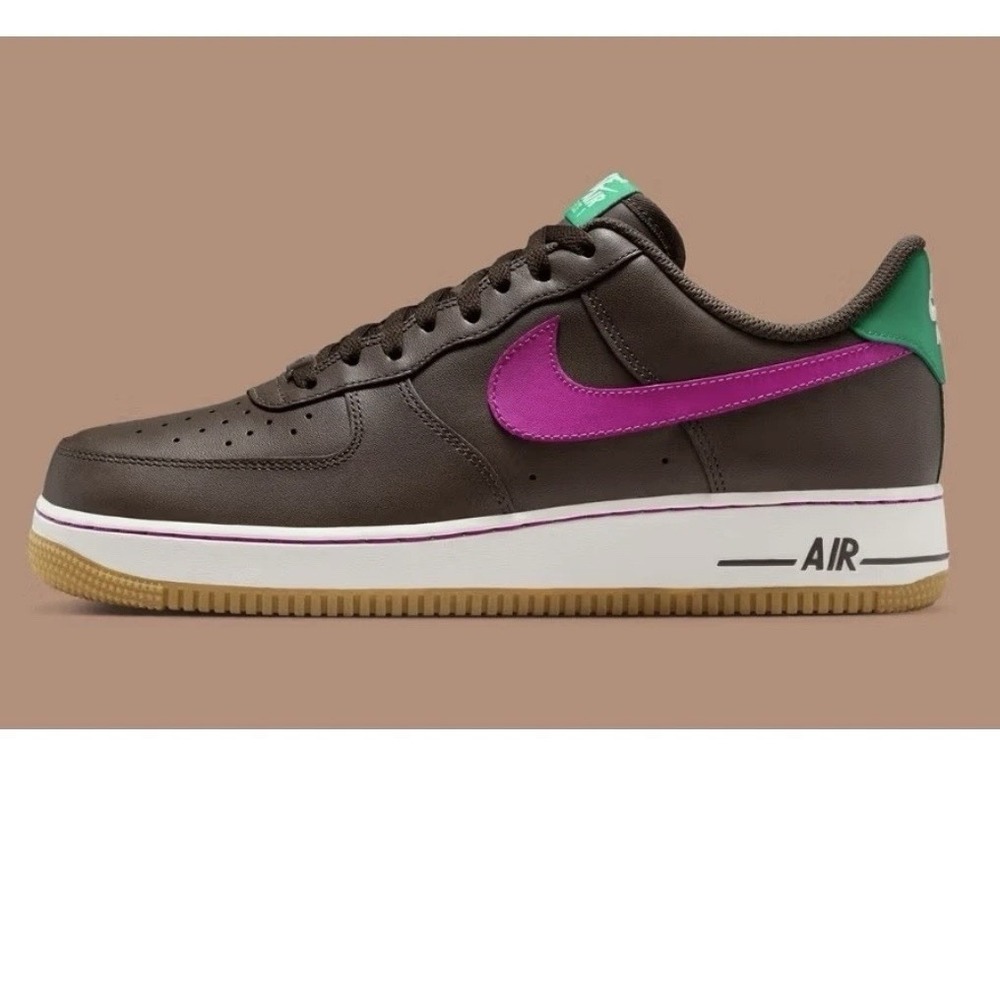 Nike Air Force 1 Low Size 11 Baroque Brown Vivid Purple |IM2368-237|